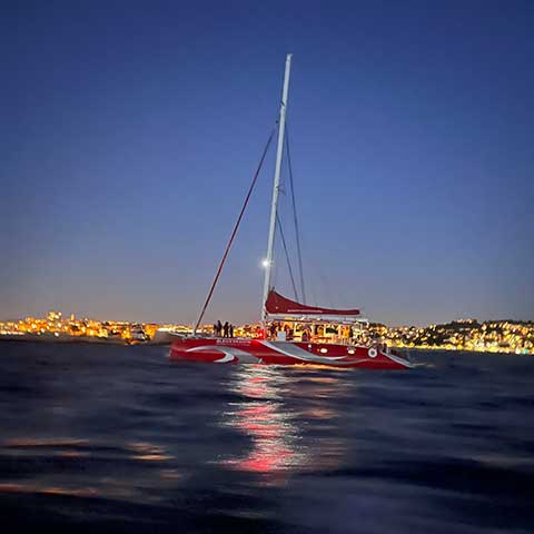 sortie en mer avec jolie vue